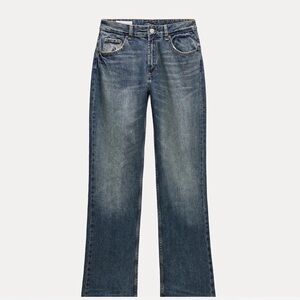 Zara Mid Rise bootcut jeans